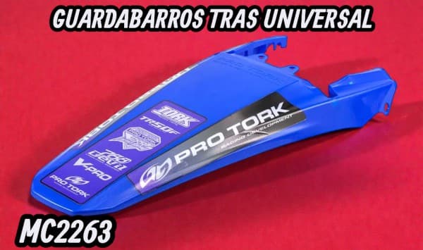 GUARDABARRO TRAS. PRO TORK TORNADO AZUL