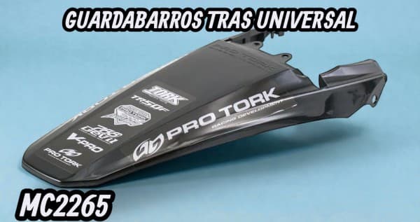GUARDABARRO TRAS. PRO TORK TORNADO NEGRO