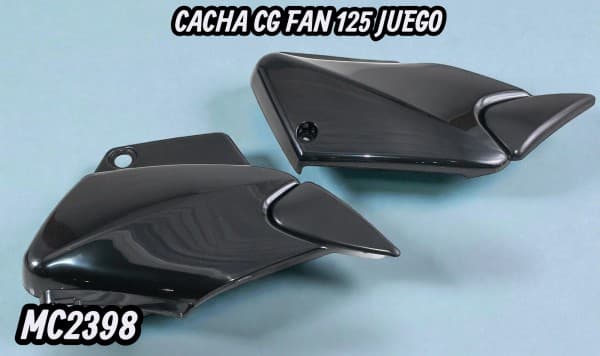 CACHA LATERAL PRO TORK JGO. FAN 125 NEGRO
