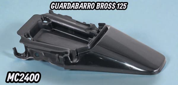 GUARDABARRO TRAS. PRO TORK BROS 125 NEGRO