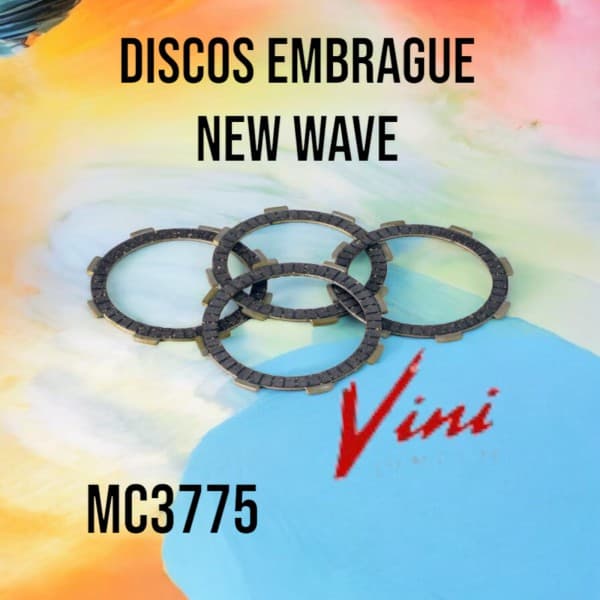 DISCO EMBRAGUE HONDA NEW WAVE *VINI*