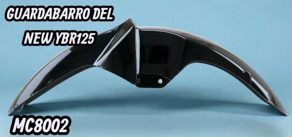 GUARDABARRO DEL. PRO TORK NEW YBR125 NEGRO