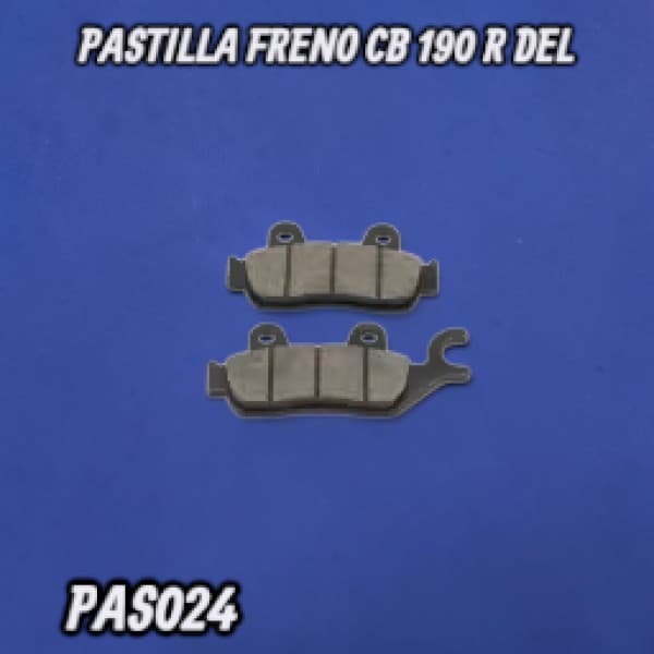 PASTILLA FRENO CB 190 R DEL HADA