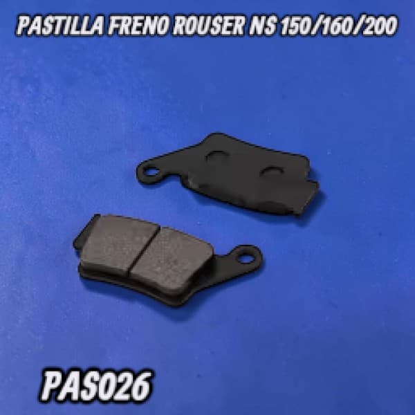 PASTILLA FRENO ROUSER NS 150/160/200 TRAS HADA