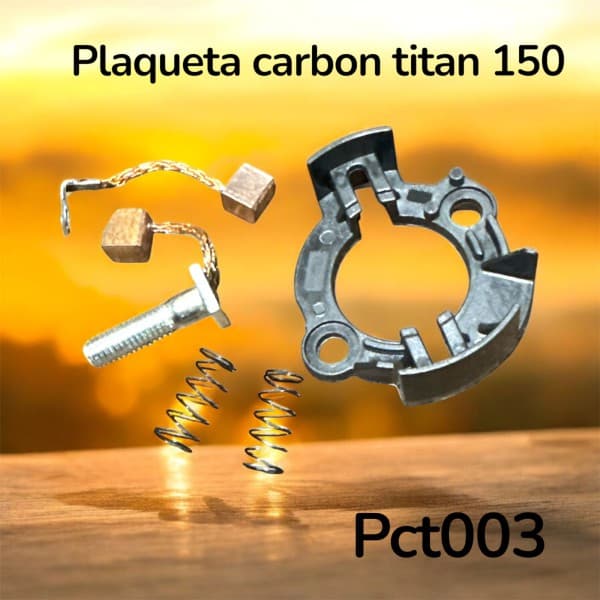 PLAQUETA CON CARBONES CG 150 TITAN HADA