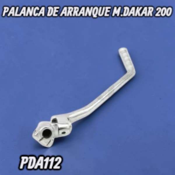 PALANCA DE ARRANQUE M.DAKAR 200 CROMADO