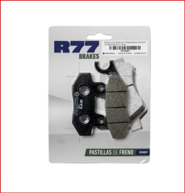 PASTILLAS FRENO R77 HD TWISTER 125, CB 190