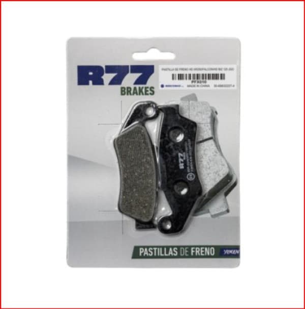 PASTILLAS FRENO R77 HD XR250 BIZ125