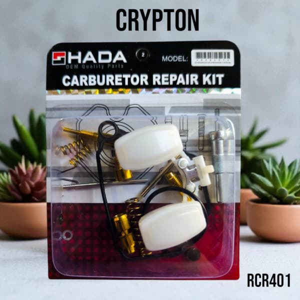 KIT REPARACION CARBURADOR CRYPTON HADA