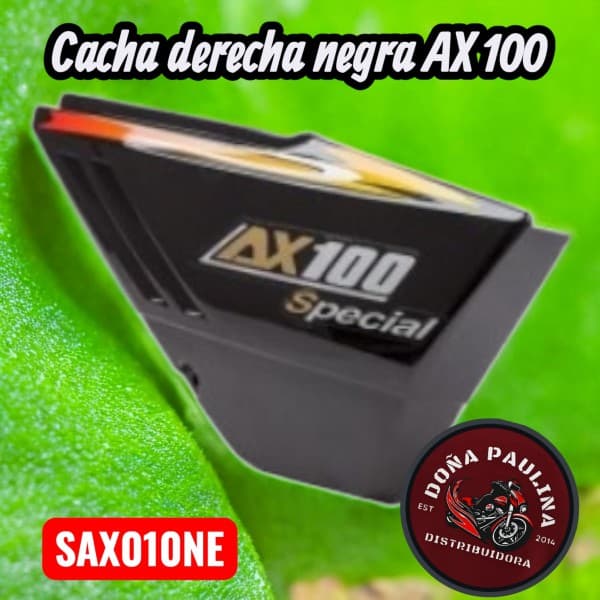 CACHA DERECHA NEGRO SZ AX 100 NITRO
