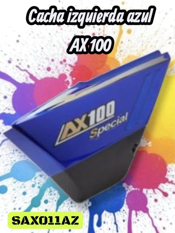 CACHA IZQUIERDA AZUL AX 100 NITRO