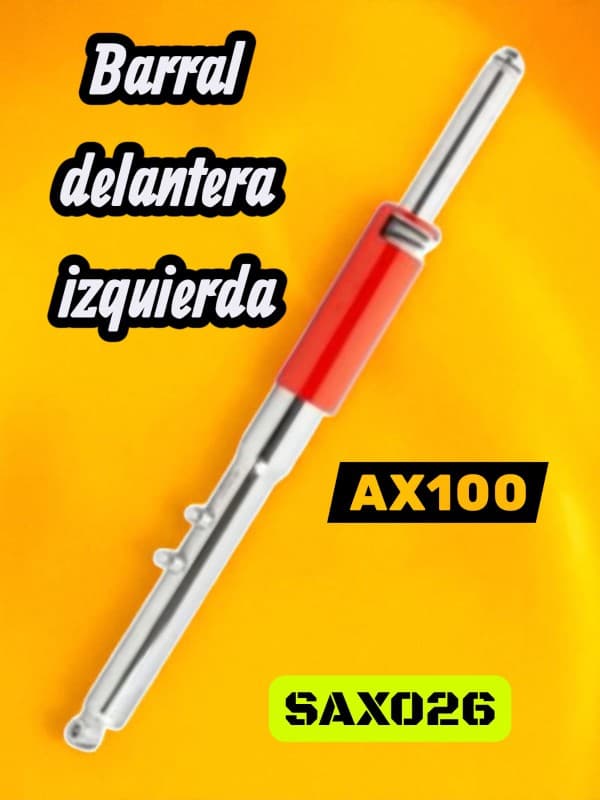 BARRAL DELANTERA IZQUIERDO AX 100 NITRO