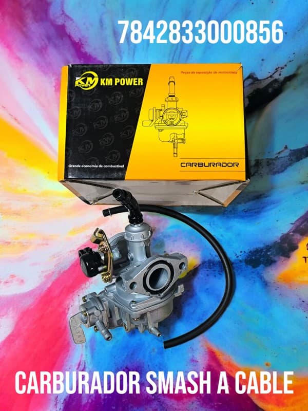 CARBURADOR SMASH 110 CC a CABLE KM POWER