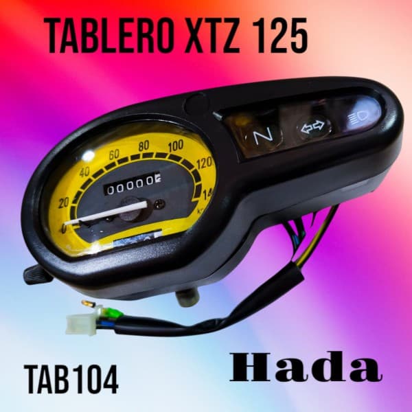 TABLERO COMPLETO Y. XTZ 125 HADA