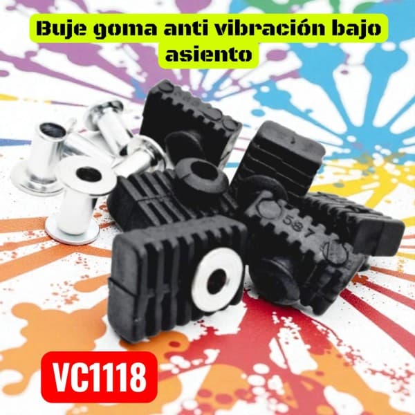 BUJES GOMA ANTIVIBRACION BAJO ASIENTO