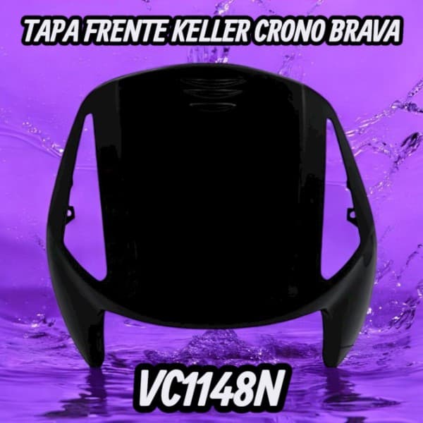 FRENTE KELLER 110 NEGRO PLASTICA VC