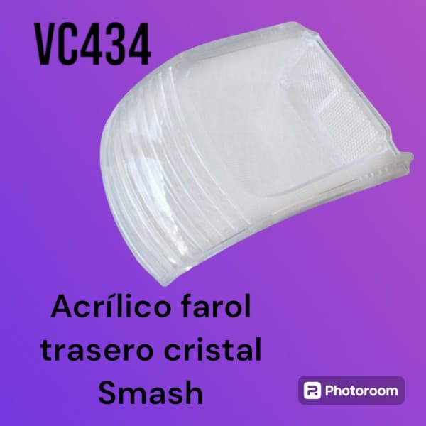 ACRILICO FARO TRASERO SMASH (CRISTAL) VC