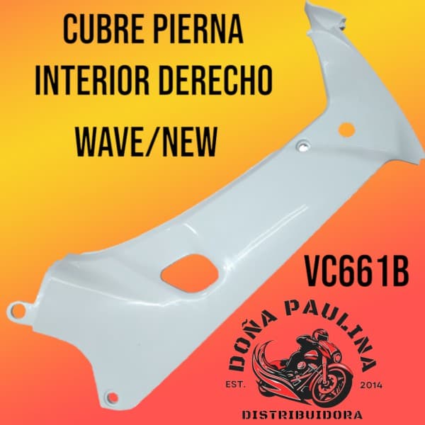 CUBRE PIERNA WAVE/NEW INTERIOR DERECHO BLANCO