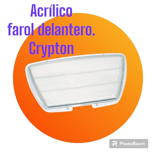 Acrilico Farol del CRYPTON Cristal / Fume PLASTICA VC