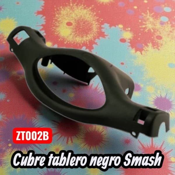 CUBRE TABLERO NEGRO GL SMASH / ML BIT NITRO