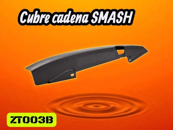 CUBRE CADENA NEGRO SMASH (28 CM. E/AG NITRO