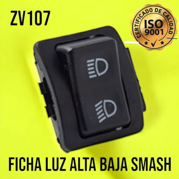 FICHAL LUZ ALTA BAJA BOLSA X 5 $ X UNID SMASH BIT NITRO